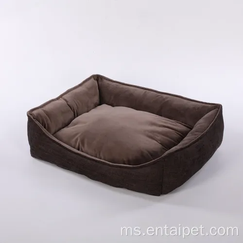 Kain Dog Penutup Bolster yang boleh ditanggalkan dengan lembut